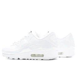 Nike Women's Air Max 90 - White/Multi-Color/Black -Fashion Clothing Store Nike Air Max 90 SE Women s White Multi Black FD8684 100 10 06 23 Feature KN 5