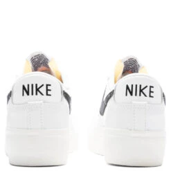 Nike Women's Blazer Low Platform - White/Black/Sail 7 Nike Women's Blazer Low Platform - White/Black/Sail -Fashion Clothing Store Nike Blazer Low Platform WHITE BLACK SAIL TEAM ORANGE DJ0292 101 07 28 23 Feature KN 6