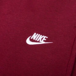 Nike Sportswear Club Fleece Joggers - Dark Beetroot/White -Fashion Clothing Store Nike Sportswear Club Fleece Joggers Dark Beetroot White BV2671 638 12 14 2020 01 3