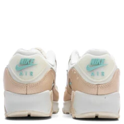 Nike Women's Air Max 90 - Phantom/Metallic Silver/Shimmer -Fashion Clothing Store Nike Women s Air Max 90 Phantom Metallic Silver Shimmer DZ5194 001 12 05 22 Feature JP 10