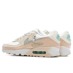 Nike Women's Air Max 90 - Phantom/Metallic Silver/Shimmer -Fashion Clothing Store Nike Women s Air Max 90 Phantom Metallic Silver Shimmer DZ5194 001 12 05 22 Feature JP 9