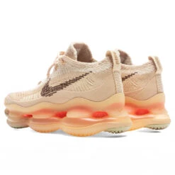 Nike Women's Air Max Scorpion Flyknit - Sesame/Coconut Milk/Wheat Gold -Fashion Clothing Store Nike Women s Air Max Scorpion Flyknit Sesame Coconut Milk Wheat Gold DJ4702 200 11 12 22 Feature DV 3