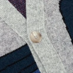 No Parking Knitted Cardigan - Grey Melange -Fashion Clothing Store No Parking Knitted Cardigan Grey Melange 50422 10 31 23 Feature VR 9 scaled