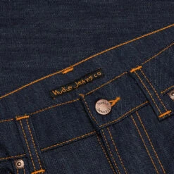 Nudie Jeans Lean Dean - Dry Ecru Embo -Fashion Clothing Store Nudie Jeans Lean Dean Dry Ecru Embo 112742 03 17 2021 01 7