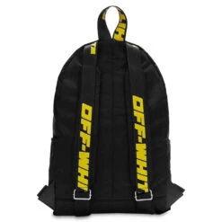 Arrow Nylon Backpack - Black/White -Fashion Clothing Store Off White c o Virgil Abloh Arrow Nylon Backpack Black White OMNB003F22FAB0031001 03 20 23 feature03