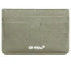Binder Diag Saff Card Case - Military/White