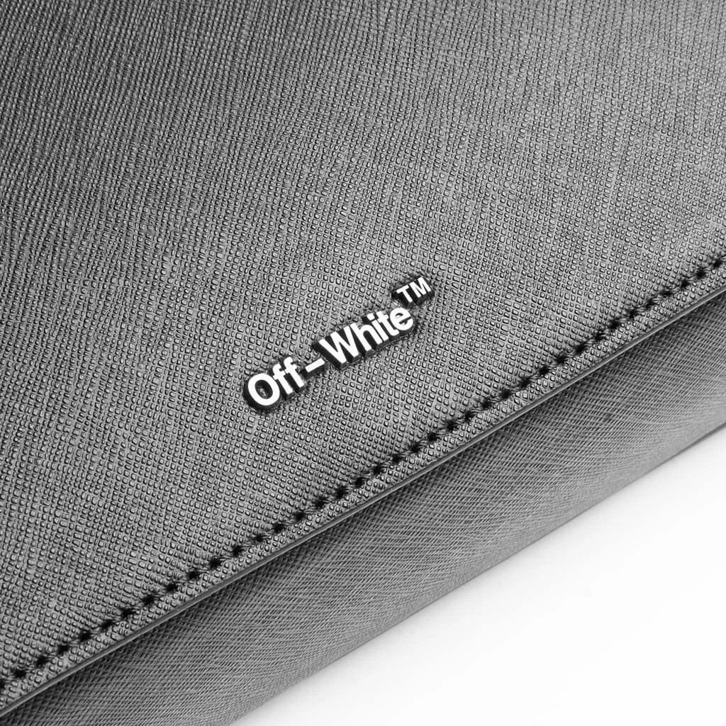 Binder Diag Saff Clutch - Black/White 3 Binder Diag Saff Clutch - Black/White - Image 3