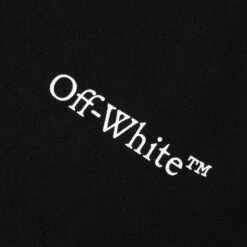 Caravaggio Paint Shorten Sweatpant - Black/White -Fashion Clothing Store Off White c o Virgil Abloh Caravaggio Paint Shorten Sweatpant Black White OMCH030C99FLE0021001 2