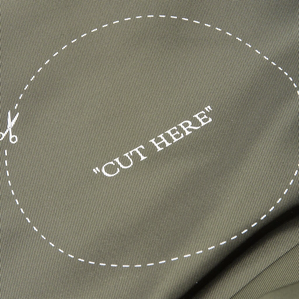 Cut Here Backpack - Green/White 5 Cut Here Backpack - Green/White - Image 5