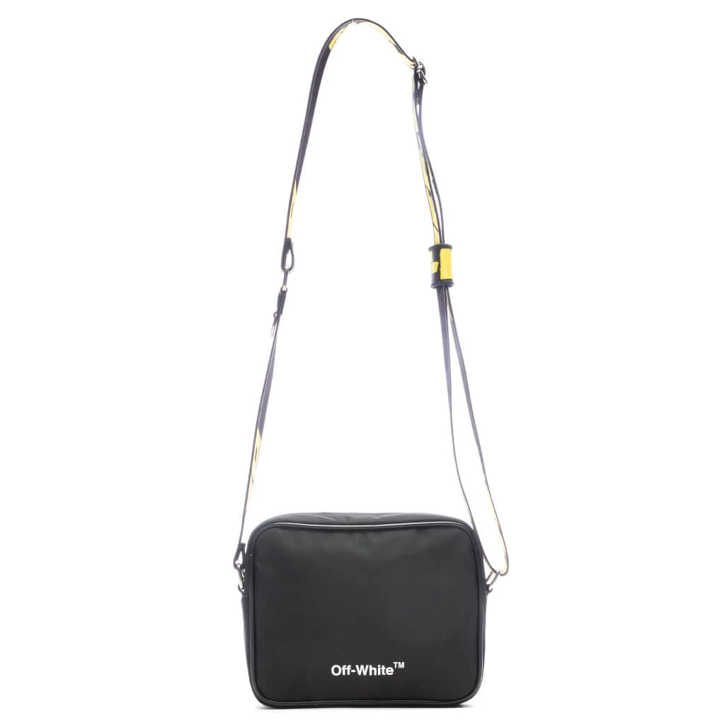 Hard Core Nylon Crossbody - Black/White 1 Hard Core Nylon Crossbody - Black/White