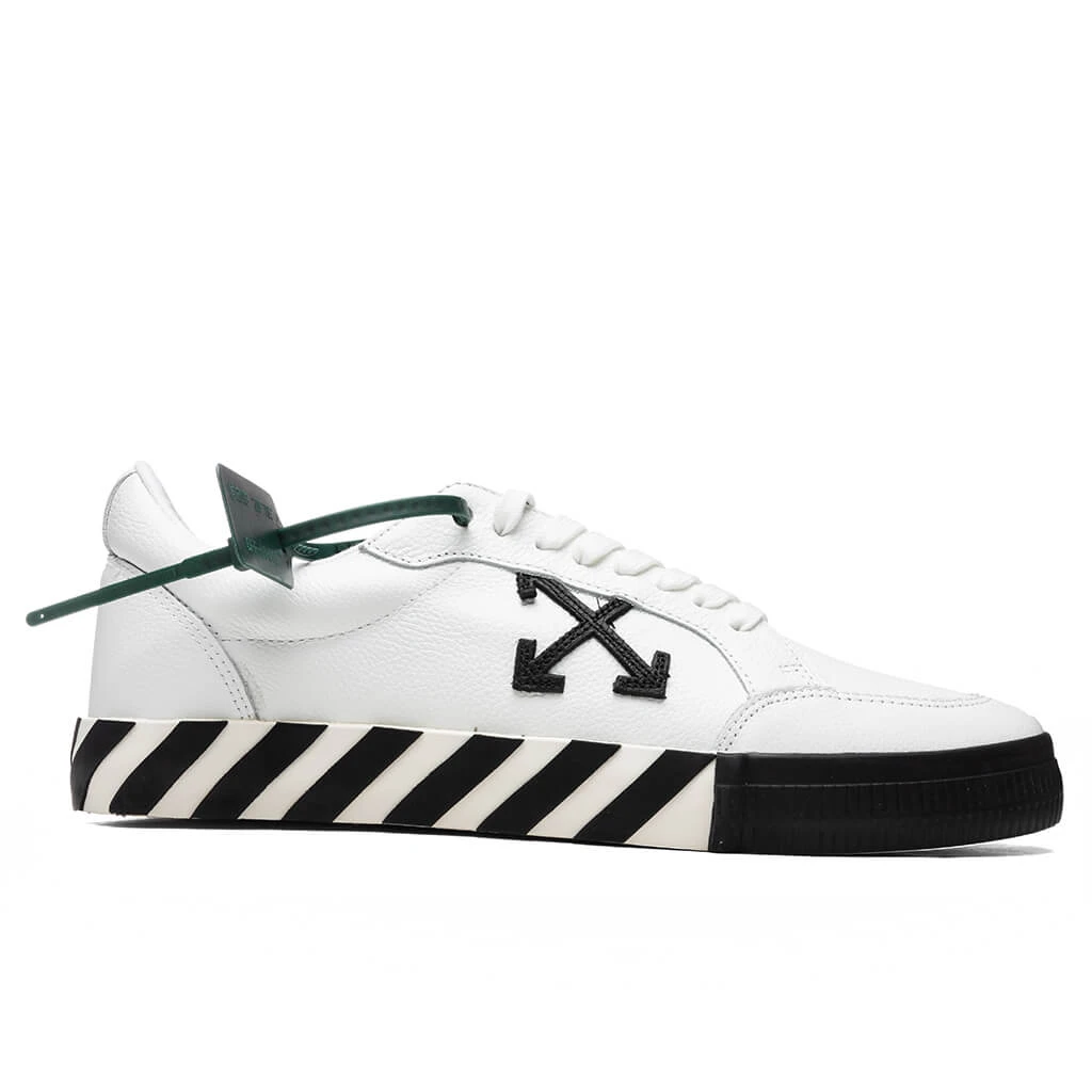 Low Vulcanized Calf Leather - White/Black 1 Low Vulcanized Calf Leather - White/Black