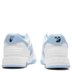 Out Of Office Calf Leather - White/Light Blue -Fashion Clothing Store Off White c o Virgil Abloh Out of Office Calf Leather White Light Blue OMIA189C99LEA0040140 04 11 23 Feature VR 6