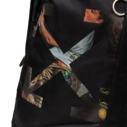 Pascal Arrow Easy Backpack - Black/Pink -Fashion Clothing Store Off White c o Virgil Abloh Pascal Arrow Easy Backpack Black Pink OMNB019F20FAB0021030 10 29 2020 01 8