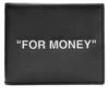 Quote Bifold Wallet - Black/White