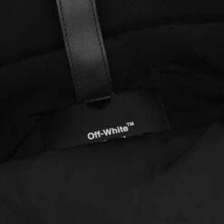 Quote Nylon Backpack - Black/White -Fashion Clothing Store Off White c o Virgil Abloh Quote Nylon Backpack Black White OMNB003F22FAB0041001 03 20 23 feature05