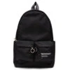 Quote Tote Backpack - Black/White