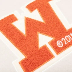 OW Patch Varsity - New Beige 7 OW Patch Varsity - New Beige -Fashion Clothing Store Off White co Virgil Abloh OW Patch Varsity New Beige OMEA305S23FAB0016120 04 06 23 S NF Feature 5