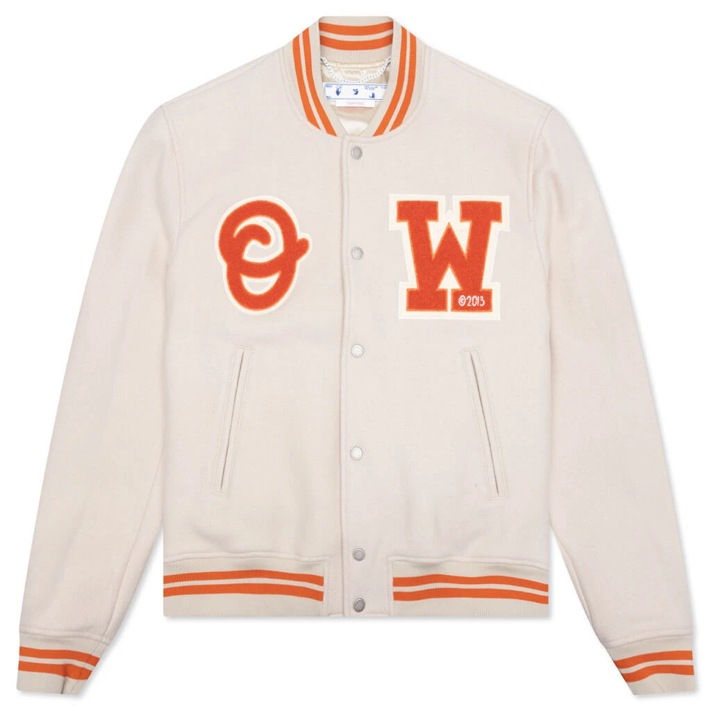 OW Patch Varsity - New Beige 1 OW Patch Varsity - New Beige