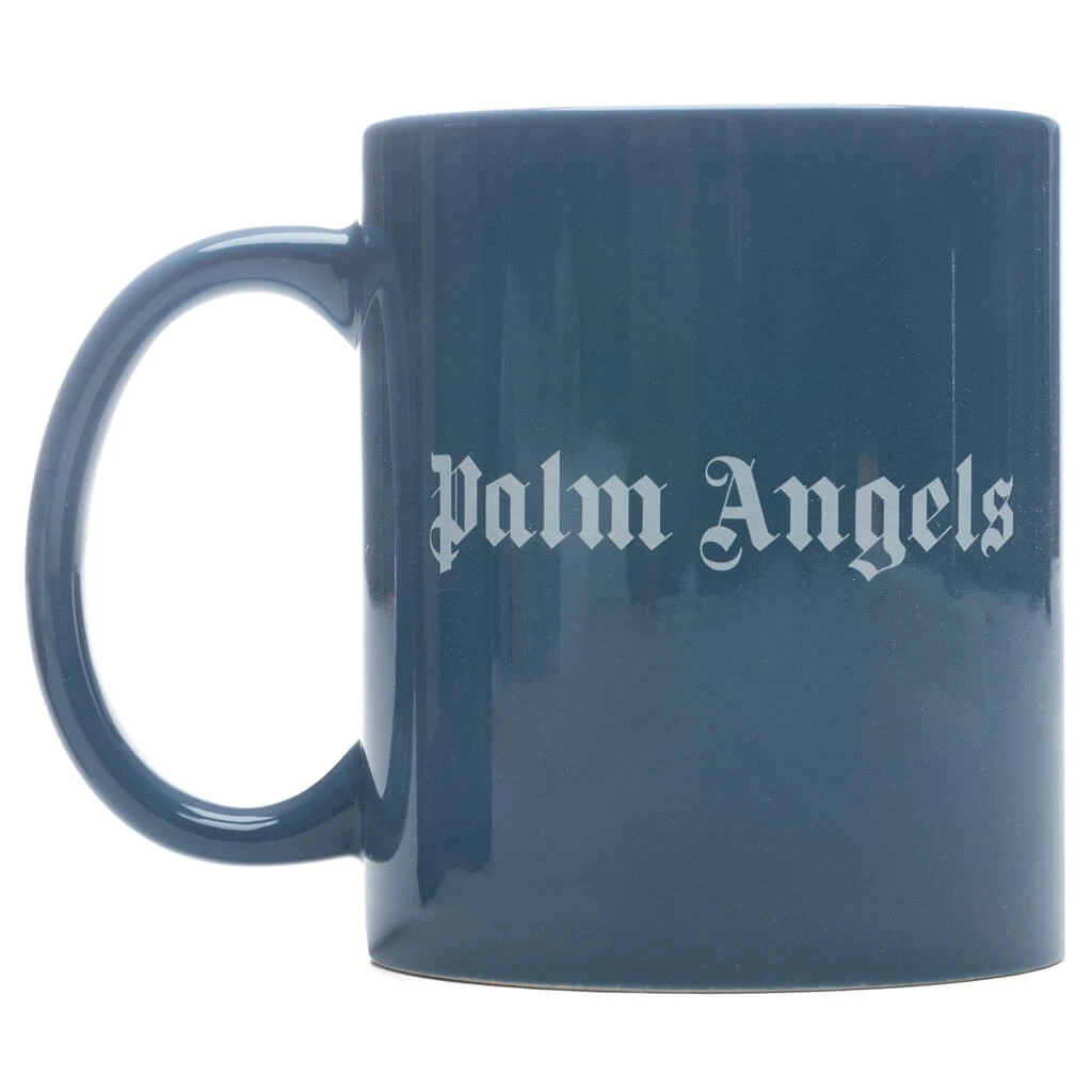 Palm Angels Classic Logo Cup - Blue/White 1 Palm Angels Classic Logo Cup - Blue/White