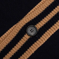 Palm Angels PA Bear Cardigan - Black/Brown -Fashion Clothing Store Palm Angels PA Bear Cardigan Black Brown PMHB006F21KNI0011060 11 18 2021 01 5