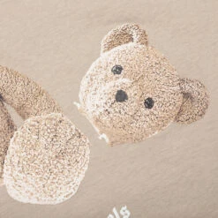 Palm Angels PA Bear Classic Tee - Beige/Brown -Fashion Clothing Store Palm Angels PA Bear Classic Tee Beige Brown PMAA001C99JER0146160 05 09 23 Feature KN 3