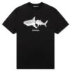 Palm Angels Shark Classic Tee - Black/White
