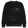 Palm Angels The Palm Sweater Intarsia - Black/Fuchsia