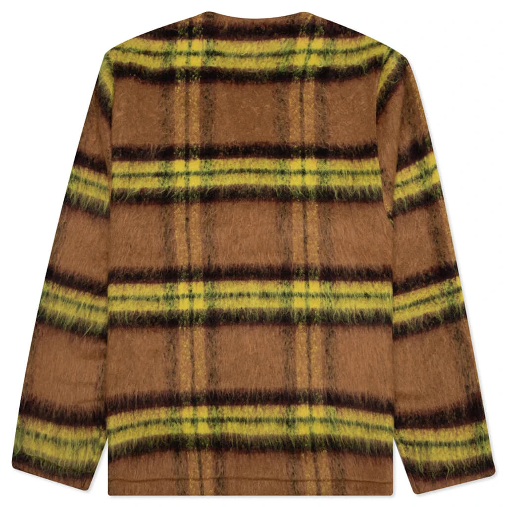 Pleasures Fortune Cardigan - Yellow 2 Pleasures Fortune Cardigan - Yellow - Image 2