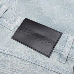 Pleasures Merit Denim Work Pant - Light Blue -Fashion Clothing Store Pleasures Merit Denim Work Pant Light Blue P23SU030 BLUE 07 28 23 Feature KN 6