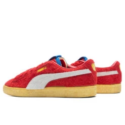 Puma X Joshua Vides Ferrari Suede - White/Black -Fashion Clothing Store Puma x Joshua Vides Ferrari Suede White 307999 01 10 08 23 Feature KN 7