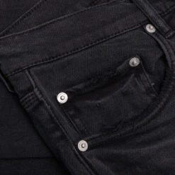 P001 - Black Quilted Destroy Pocket 8 P001 - Black Quilted Destroy Pocket -Fashion Clothing Store Purple Brand P001 Black Quilted Destroy Pocket P001 BQDP223 04 02 23 Feature VR 7