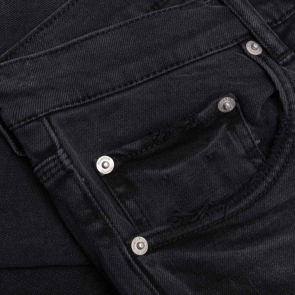 P001 - Black Quilted Destroy Pocket 4 P001 - Black Quilted Destroy Pocket - Image 4