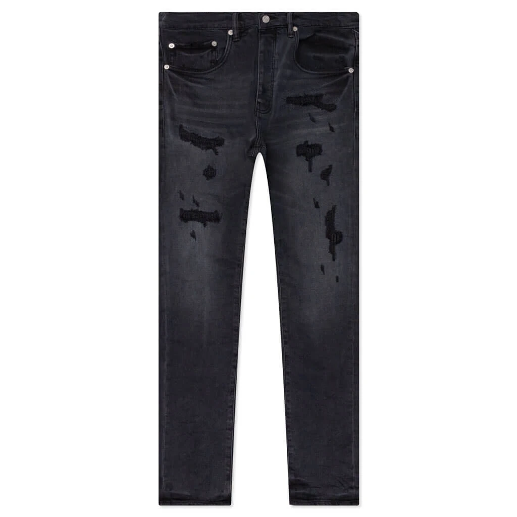 P001 - Black Quilted Destroy Pocket 1 P001 - Black Quilted Destroy Pocket