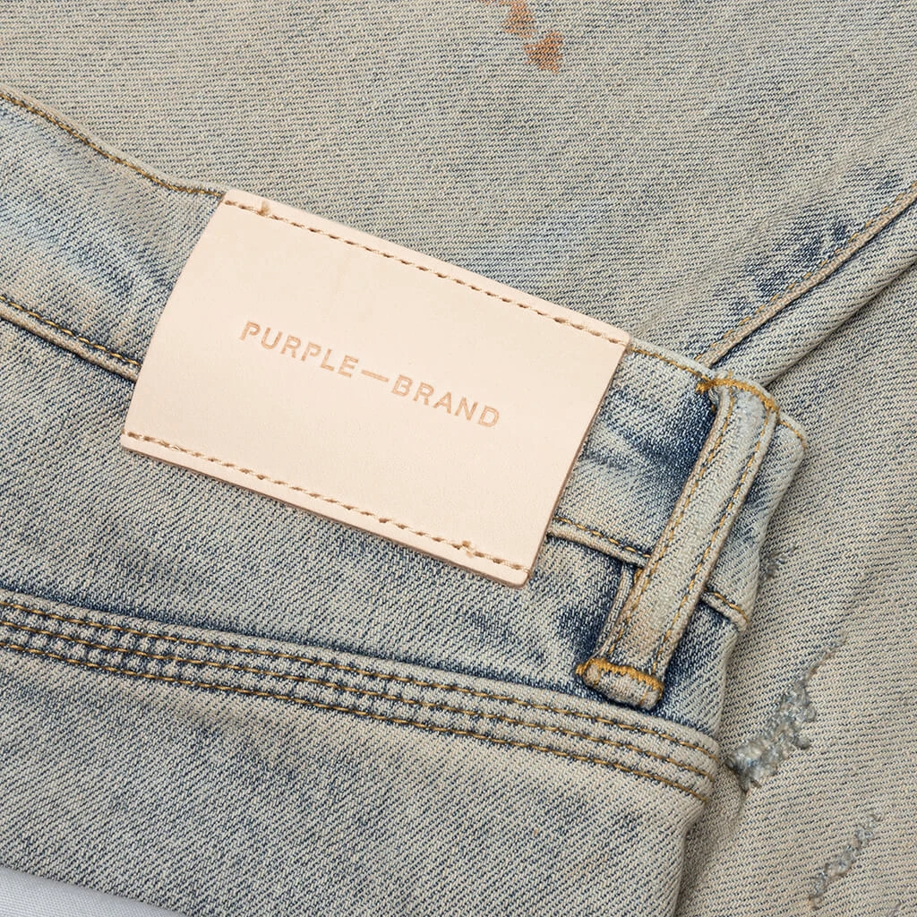 P005 - Super Light Indigo Oil Repair Slim Straight 3 P005 - Super Light Indigo Oil Repair Slim Straight - Image 3