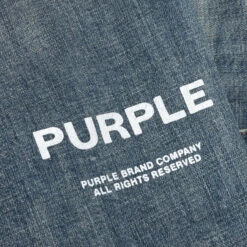 Purple Denim P001 - Dirty Tinted Indigo Vintage -Fashion Clothing Store Purple Denim P001 Dirty Tinted Indigo Vintage P001 DTIV322 01 23 23 Feature KN 6 scaled