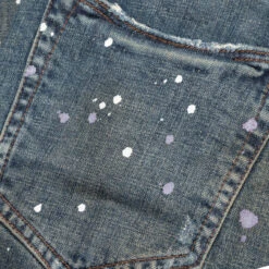 Purple Denim P001 - Dirty Tinted Indigo Vintage -Fashion Clothing Store Purple Denim P001 Dirty Tinted Indigo Vintage P001 DTIV322 01 23 23 Feature KN 7 scaled