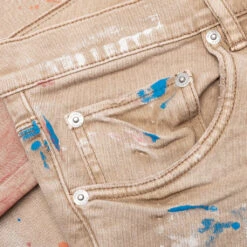 P001 - Sandstone Paint Splatter -Fashion Clothing Store Purple Denim P001 Sandstone Paint Splatter P001 SPR 03 29 2021 01 3