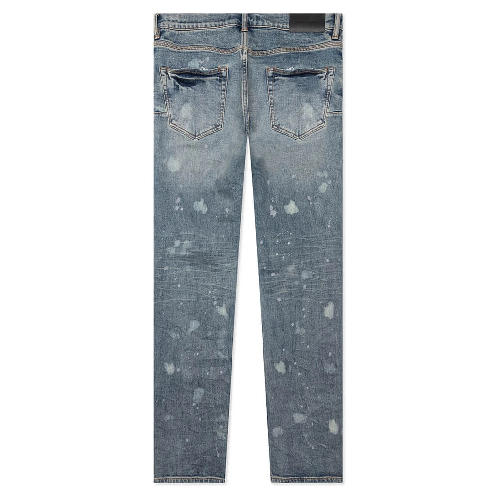 Purple Denim Mid Indigo Acid Bleach 2 Purple Denim Mid Indigo Acid Bleach - Image 2