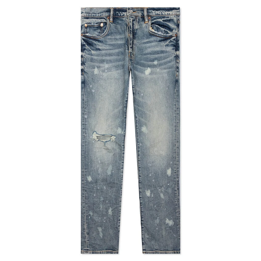 Purple Denim Mid Indigo Acid Bleach 1 Purple Denim Mid Indigo Acid Bleach