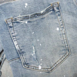 P001 - Light Indigo Paint 8 P001 - Light Indigo Paint -Fashion Clothing Store PurpleBrandSlimFitJeans LightIndigoPaintP001 LIP 05 12 2021 01 7