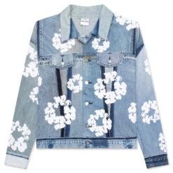 Readymade X Denim Tears CTN Wreath Track Jacket - Blue