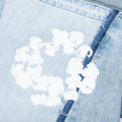 Readymade X Denim Tears CTN Wreath Track Jacket - Blue -Fashion Clothing Store ReadyMade CTN Wreath Track Jacket Blue RE DT BL 00 00 14 10 13 23 Feature KN 6