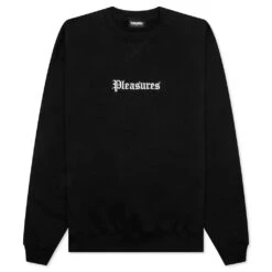 Pleasures Recipe Crewneck - Black