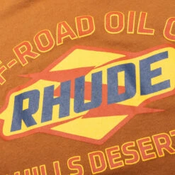 Rhude Black Hills L/S Raglan Sweatshirt - Camel/Black -Fashion Clothing Store Rhude Black Hills L S Raglan Sweatshirt Camel Black RHPF23TT010126921692 09 27 23 Feature JP 6 scaled