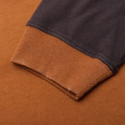 Rhude Black Hills L/S Raglan Sweatshirt - Camel/Black -Fashion Clothing Store Rhude Black Hills L S Raglan Sweatshirt Camel Black RHPF23TT010126921692 09 27 23 Feature JP 7 scaled