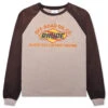 Rhude Black Hills L/S Raglan Sweatshirt - Elephant