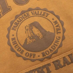 Rhude Cropped Desert Valley Hoodie - Camel -Fashion Clothing Store Rhude Cropped Desert Valley Hoodie Camel RHPF23HO030123720003 09 27 23 Feature JP 6