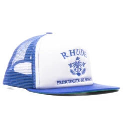 Rhude Principaute Hat - Royal Blue/White -Fashion Clothing Store Rhude Principaute Hat Royal Blue Whute RHSS22HA14016607 3