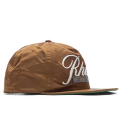 Rhude Sports Club Nylon Hat - Camel -Fashion Clothing Store Rhude Sports Club Nylon Hat Camel RHPF23HA130050030003 09 25 23 Feature VR 4