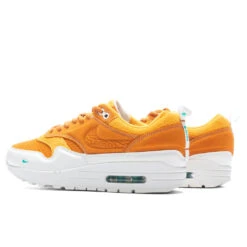 Serena Williams Design Crew X Nike Air Max 1 Women's - Monarch/Summit White/Sundial -Fashion Clothing Store SWDC W NIKE AIR MAX 1 MONARCH SUMMIT WHITE SUNDIAL CLEAR JADE FQ4298 800 08 10 23 Feature JP 5